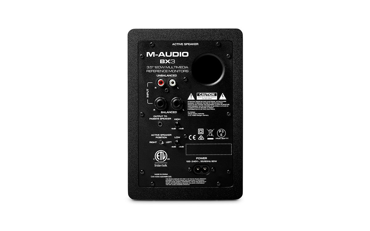 M-Audio BX3 BT 3.5-Inch Bluetooth Multimedia Monitors (1 PAIR)