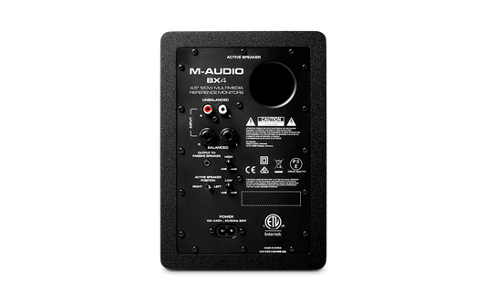 M-Audio BX4 4.5-Inch Powered Studio Monitors (1 PAIR)