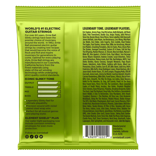 Ernie Ball Regular Slinky Nickel Wound 10-46 Electric Guitar Strings
