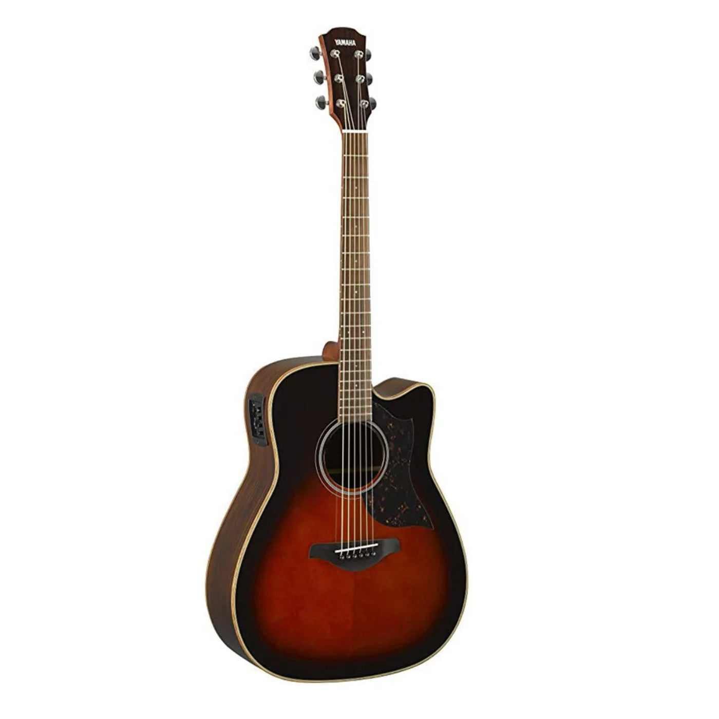 Yamaha A1R Dreadnought Cutaway Electro Acoustic Tobacco Brown Sunburst