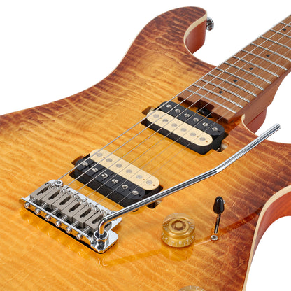Revival Guitars Titan TI10 Electric Guitar Amber Sunburst