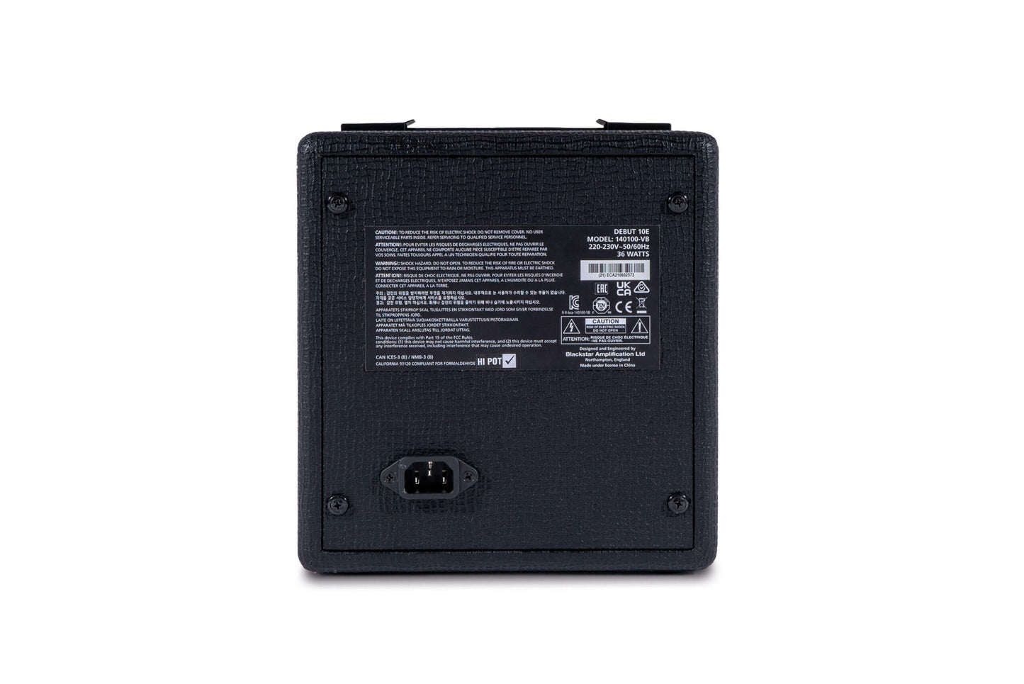Blackstar Debut 10E Guitar Practice Amp Black