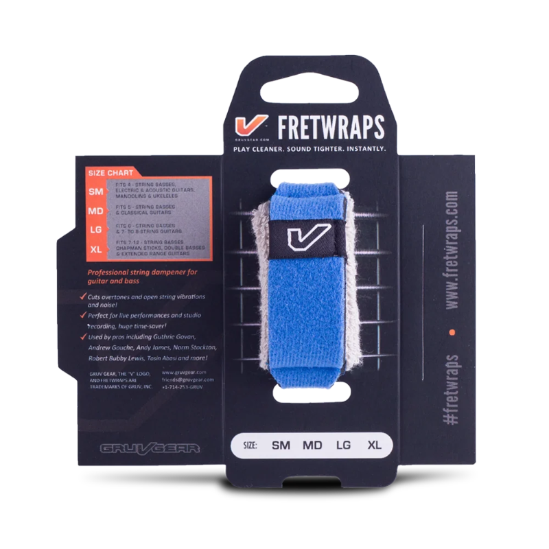 Gruv Gear Fretwrap Sky/Blue Single (Medium)