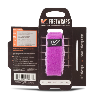 Gruv Gear Fretwrap Gem/Purple Single (Small)