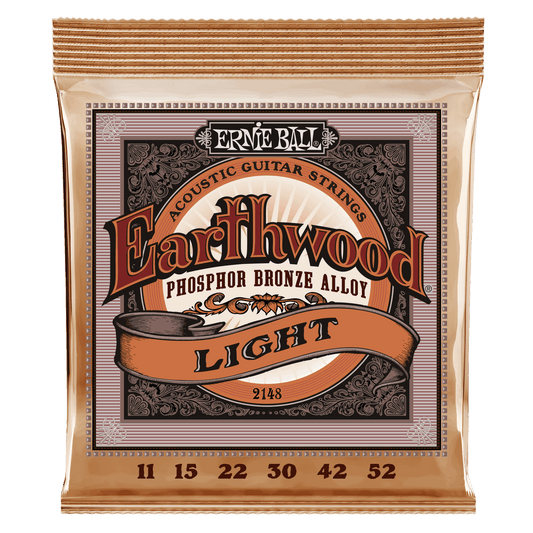 Ernie Ball Earthwood Phosphor Bronze Light 11-52 Acoustic Guitar Strings