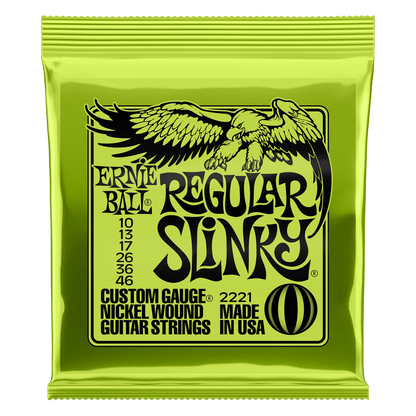 Ernie Ball Regular Slinky Nickel Wound 10-46 Electric Guitar Strings