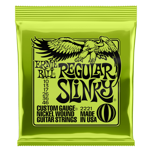 Ernie Ball Regular Slinky Nickel Wound 10-46 Electric Guitar Strings