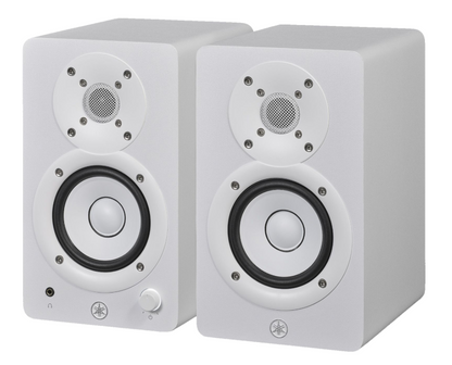 Yamaha HS3 Multimedia Desktop Monitors White (MATCHED PAIR)