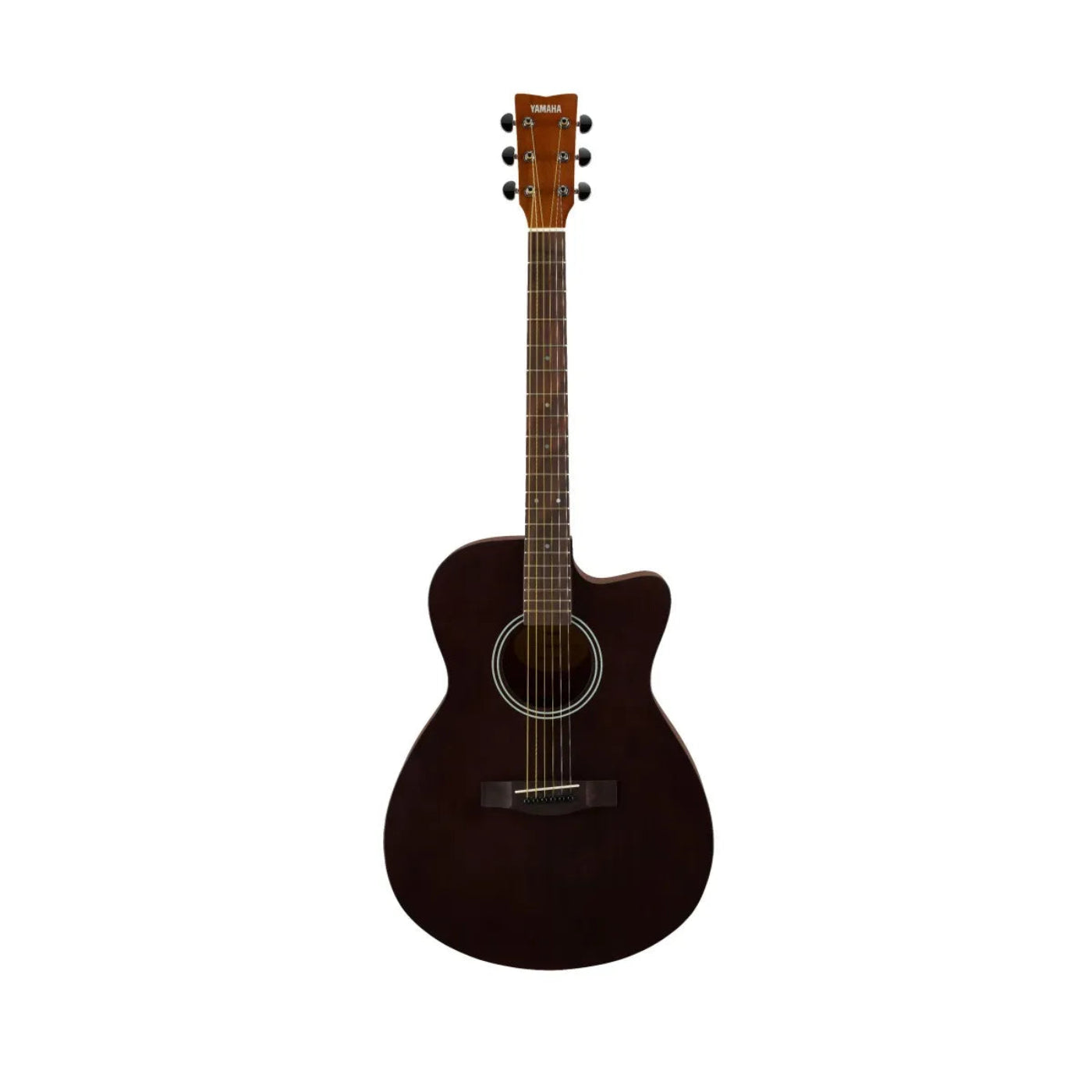 Yamaha FS400C Concert Cutaway Acoustic Guitar Smoky Black