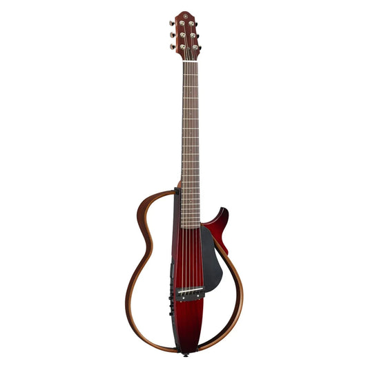 Yamaha SLG200S Acoustic Silent Guitar Crimson Red Burst