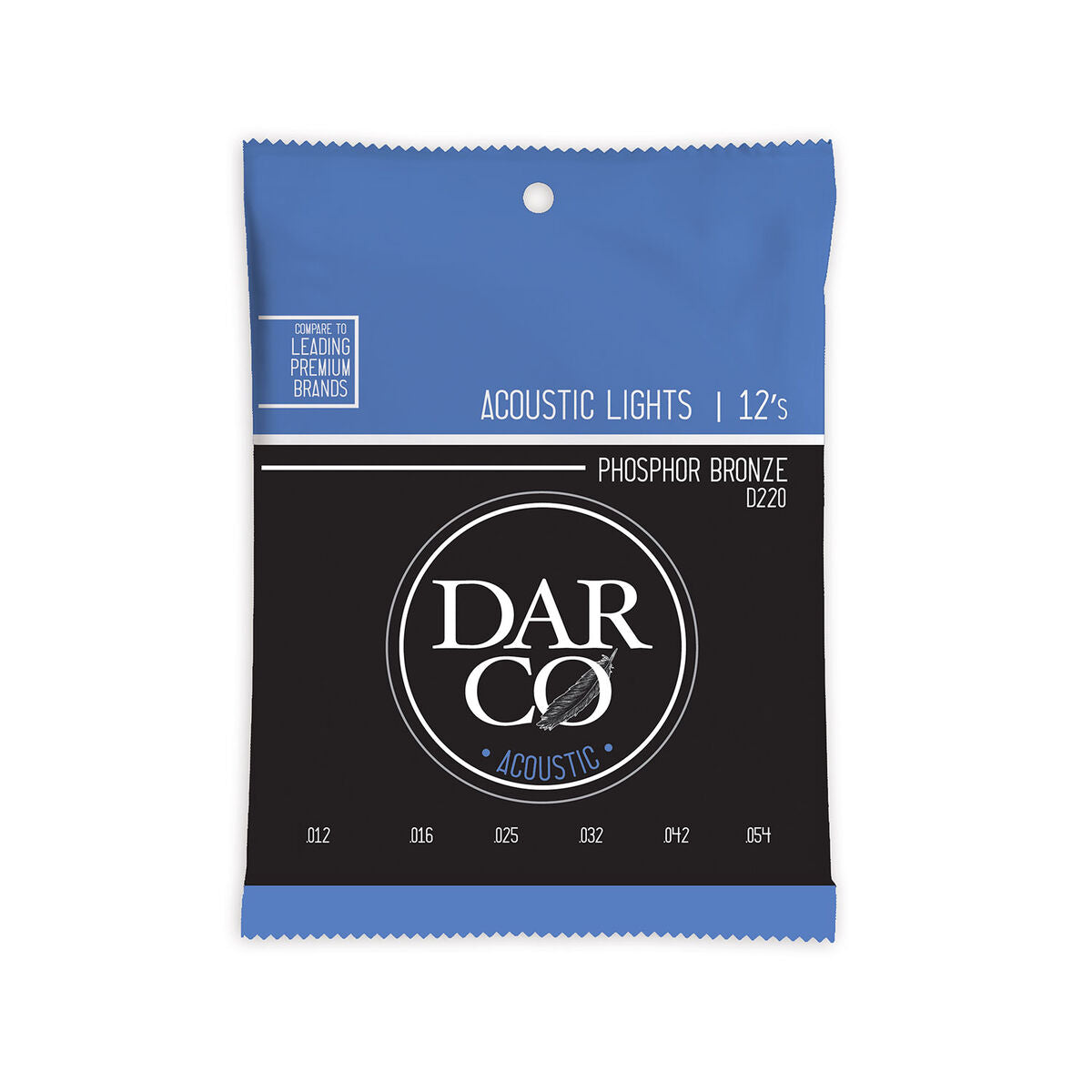 Darco by Martin D220 phosphor bronze acoustic strings pack