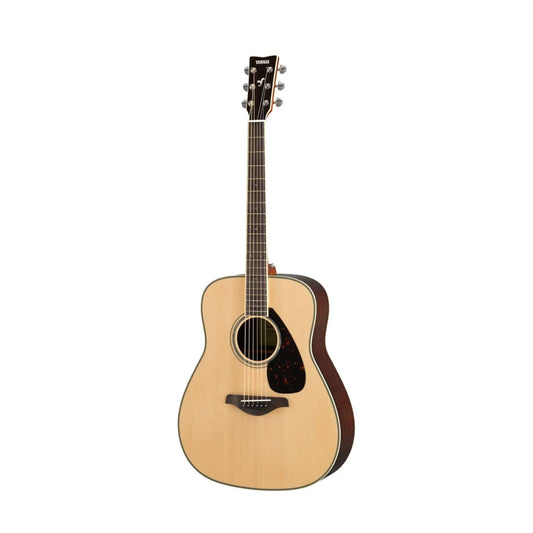 Yamaha FG830 Solid Top Acoustic Guitar Natural
