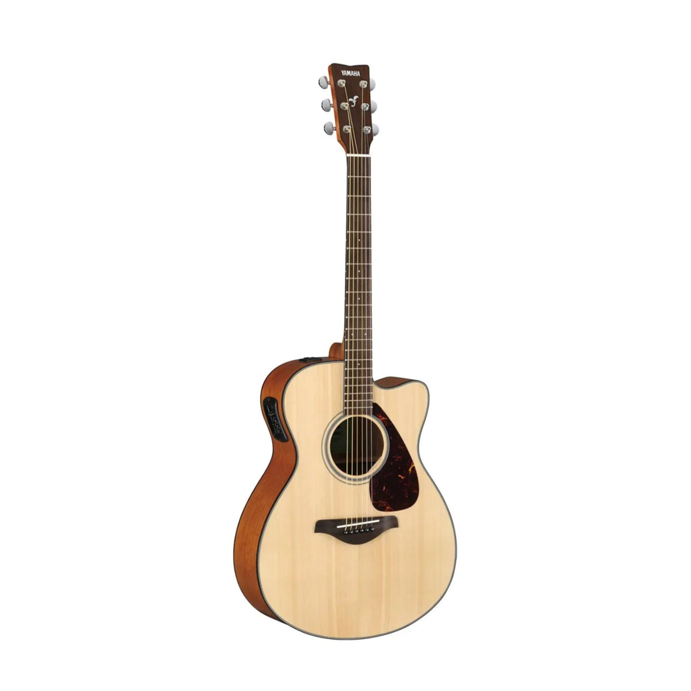Yamaha FSX800C Solid Top Concert Electro Acoustic Guitar Natural