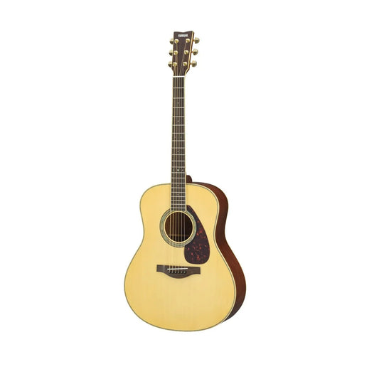 Yamaha LL16M A.R.E. Original Jumbo Full Solid Body Electro-Acoustic Guitar Natural
