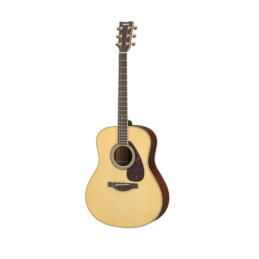 Yamaha LL6M A.R.E. Original Jumbo Solid Top Electro Acoustic Guitar Natural