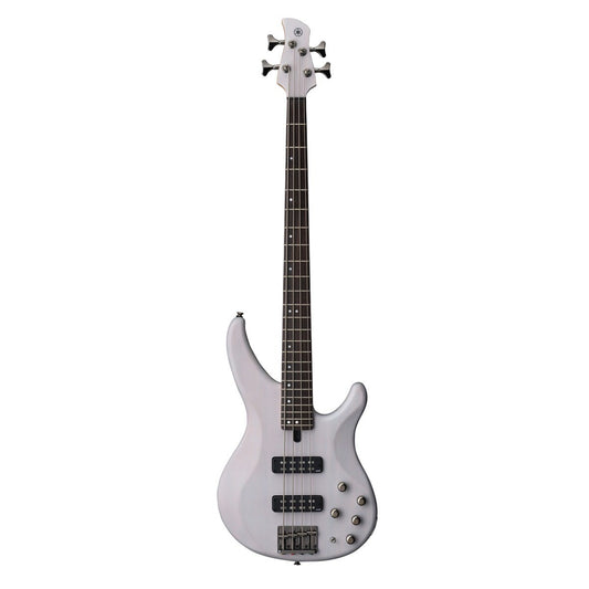 Yamaha TRBX504 4-String Electric Bass Guitar - Translucent White