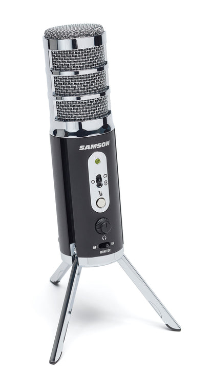 Samson Satellite USB microphone, angled