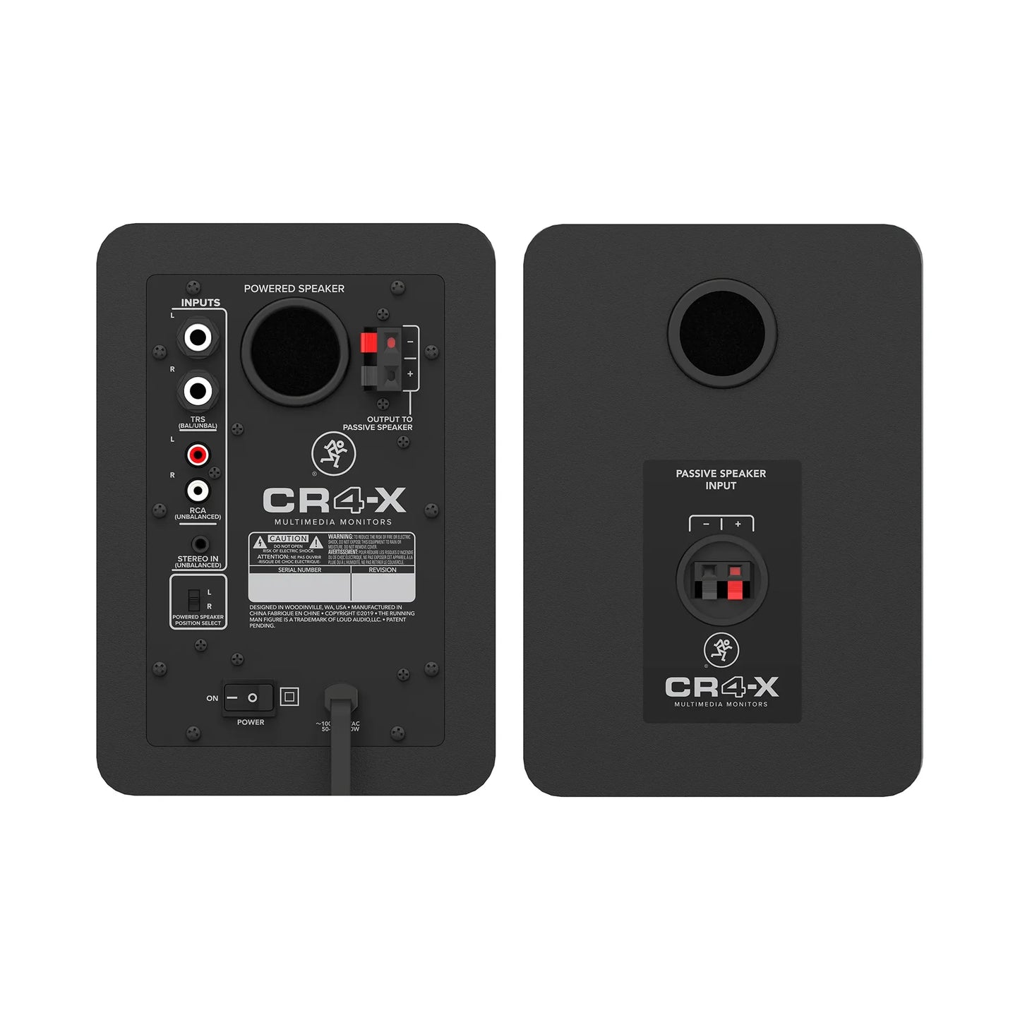 Mackie CR4-XBT Multimedia Monitors with Bluetooth