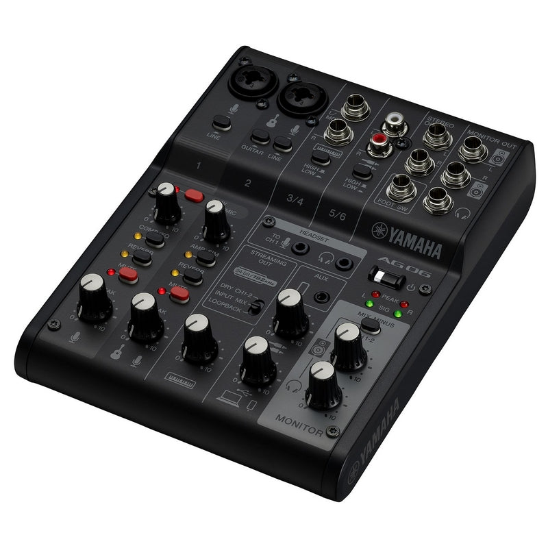 Yamaha AG06 MK2 (Black)