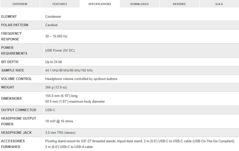 atr2500xusb_specs