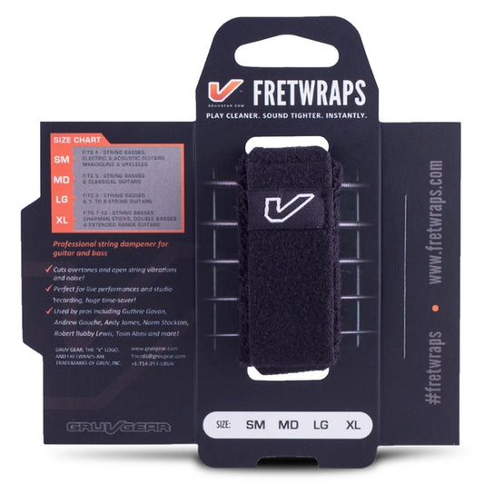 Gruv Gear FretWraps Single (Black)